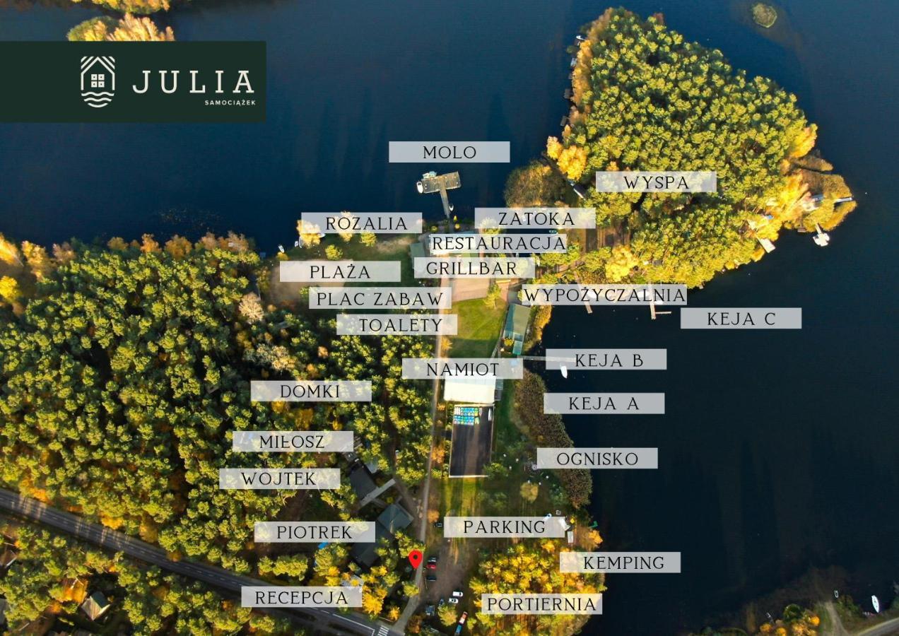 Osrodek Wypoczynkowy "Julia" W Samociazku Hotel Samociążek Bagian luar foto
